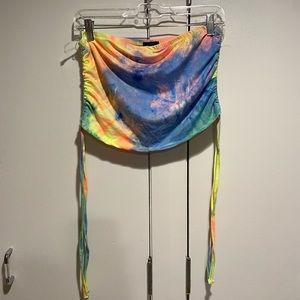 Rue 21 cropped top with ruched side